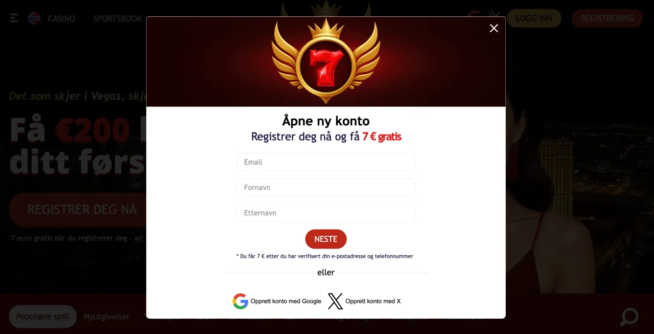 7red casino norge registrering 7red casino norge registrering