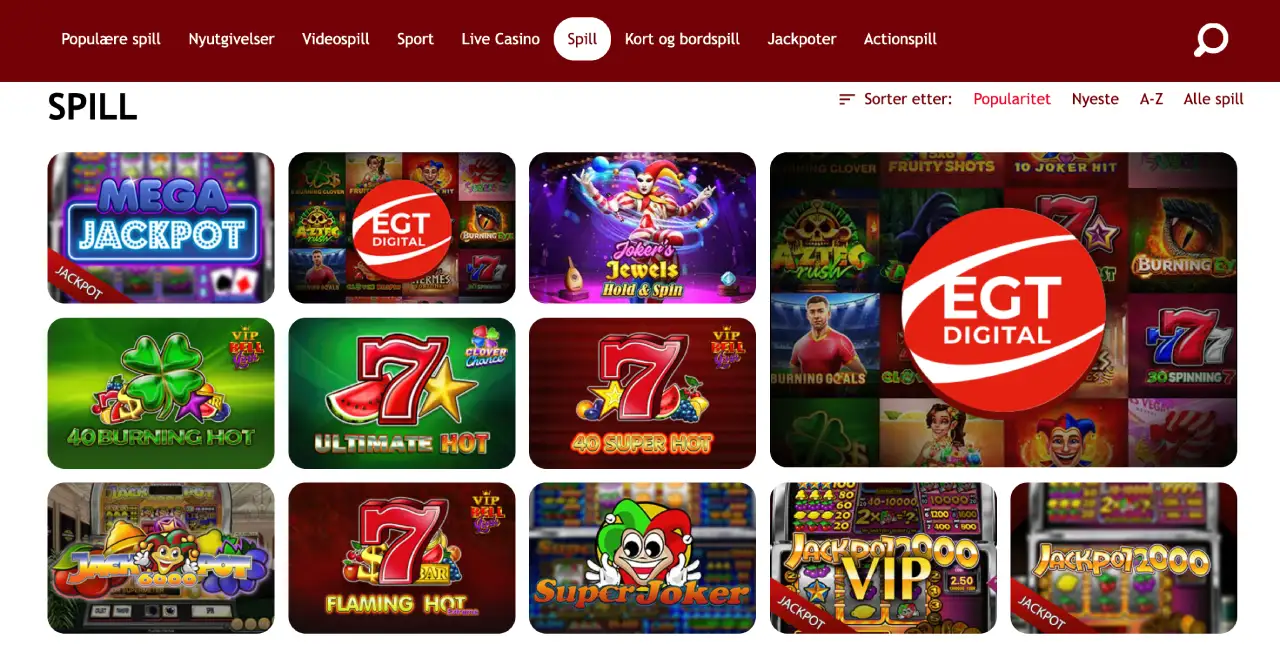 7red casino norge spill 7red casino norge spill