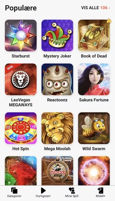 leovegas casino norge spill