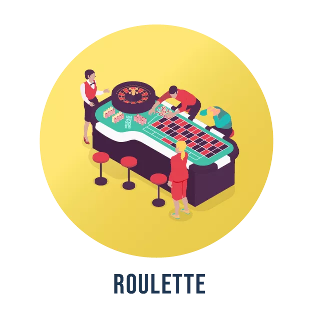Roulette på casino