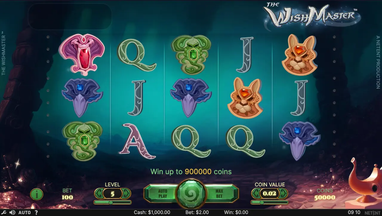 wish master slot