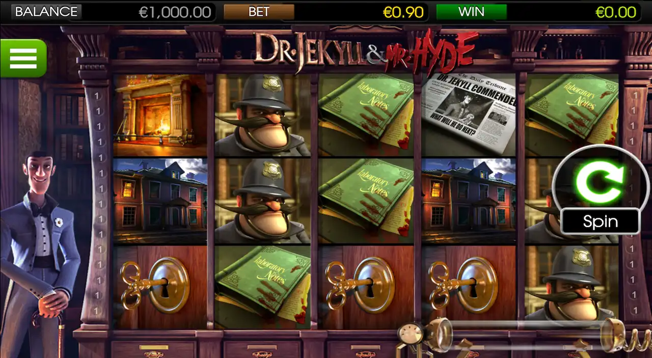 Dr. Jekyll & Mr. Hyde spilleautomat