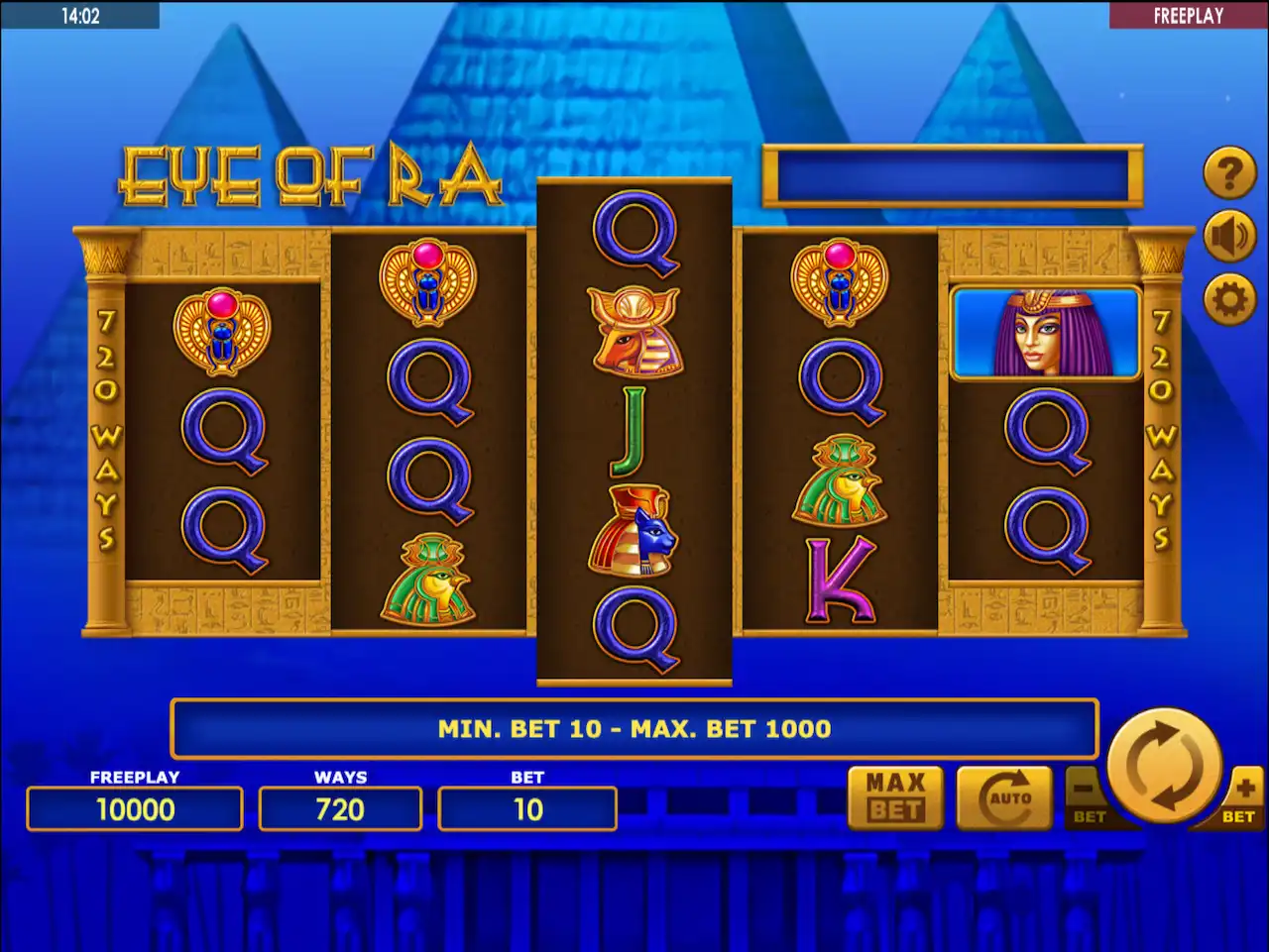 Eye of Ra spilleautomat
