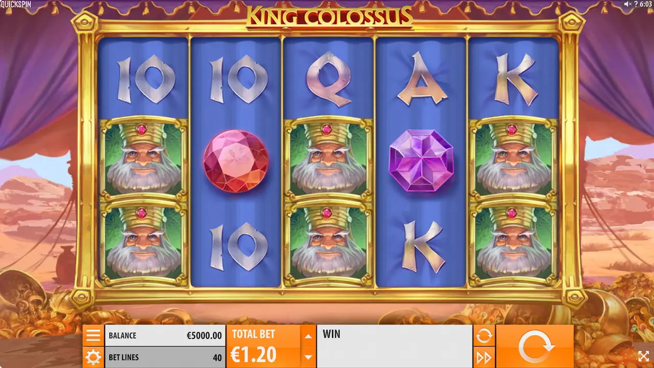 King Colossus spileautomat