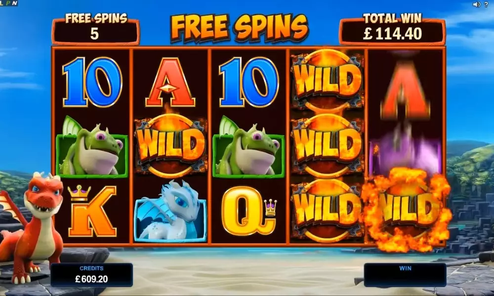 dragonz spilleautomat