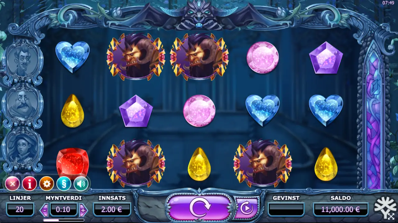 Beauty and the beast slot yggdrasil