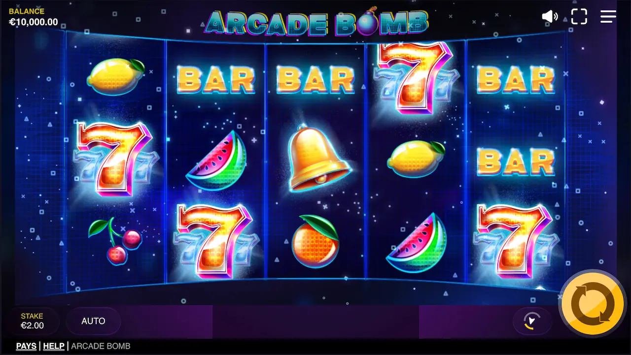 arcade bomb spilleautomat