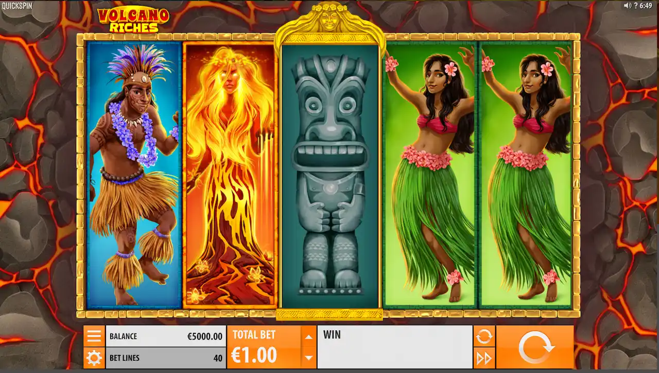 Volcano riches