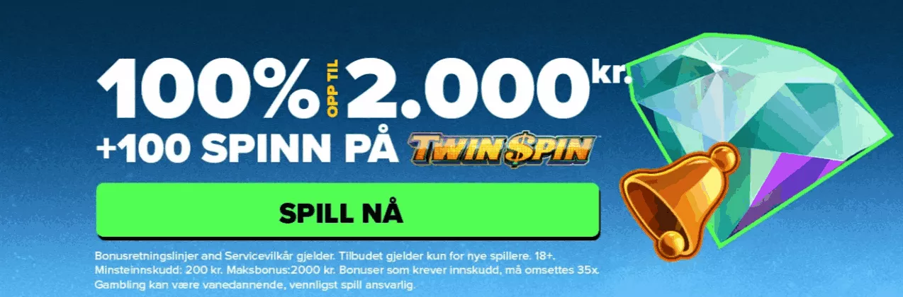 Next Casino Norge bonus