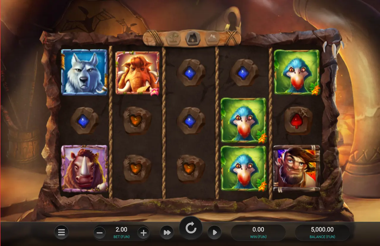 caveman bob slot