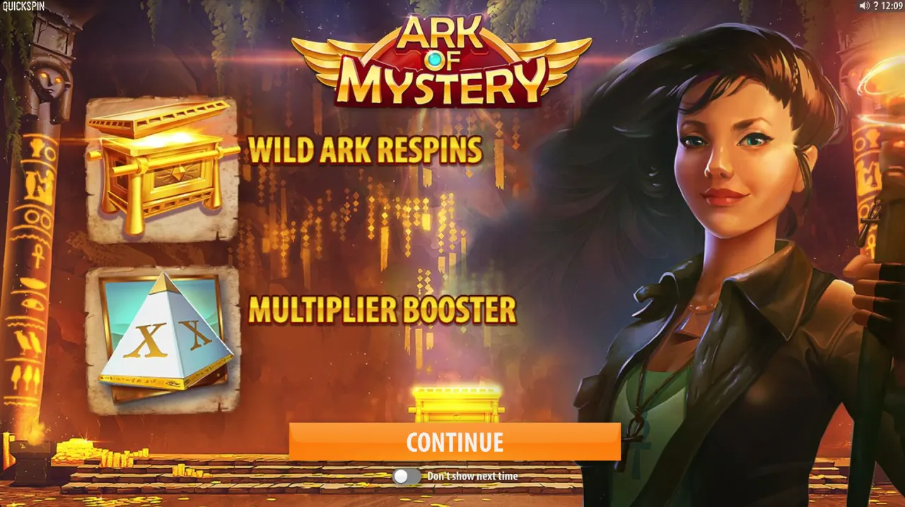 ark of mystery automat funksjoner
