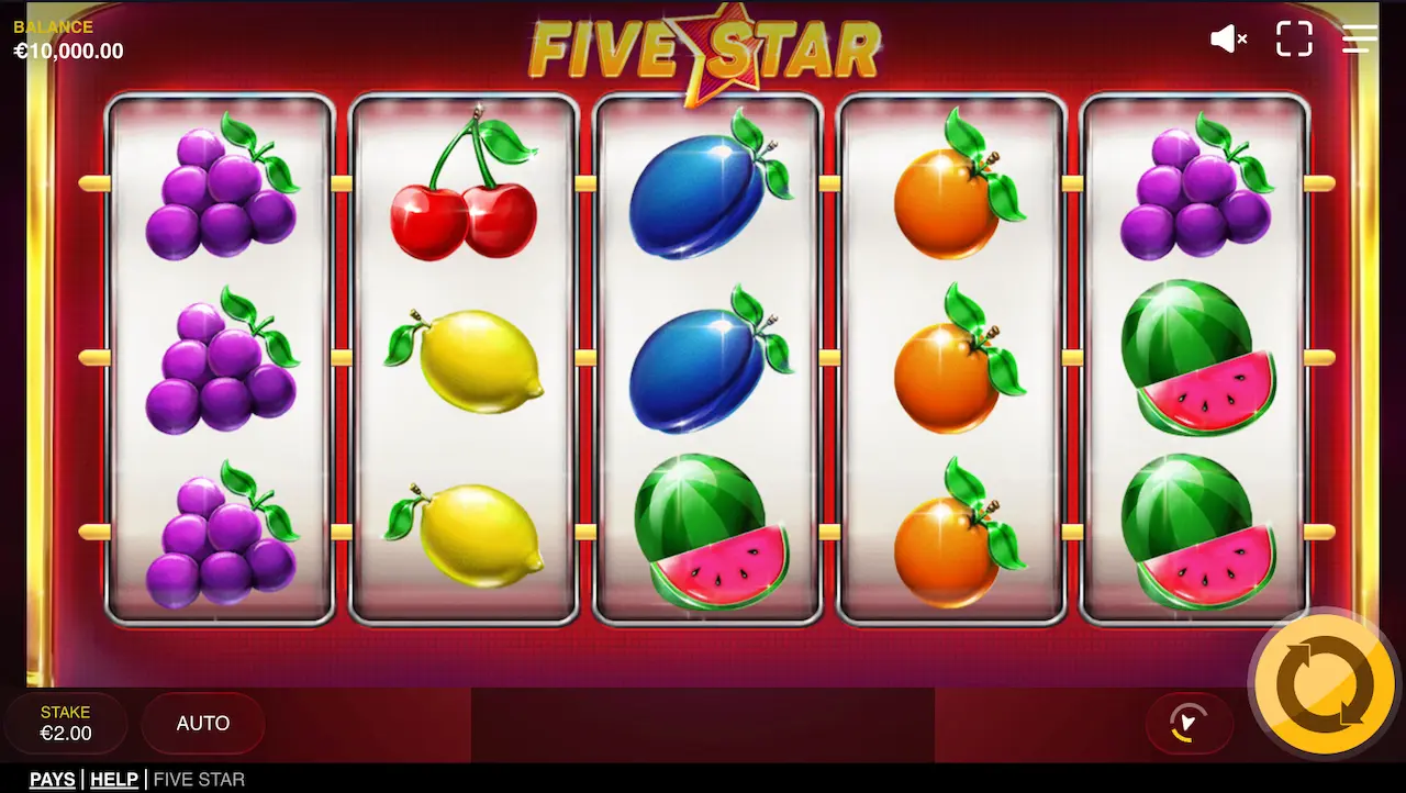 Five Star spilleautomat