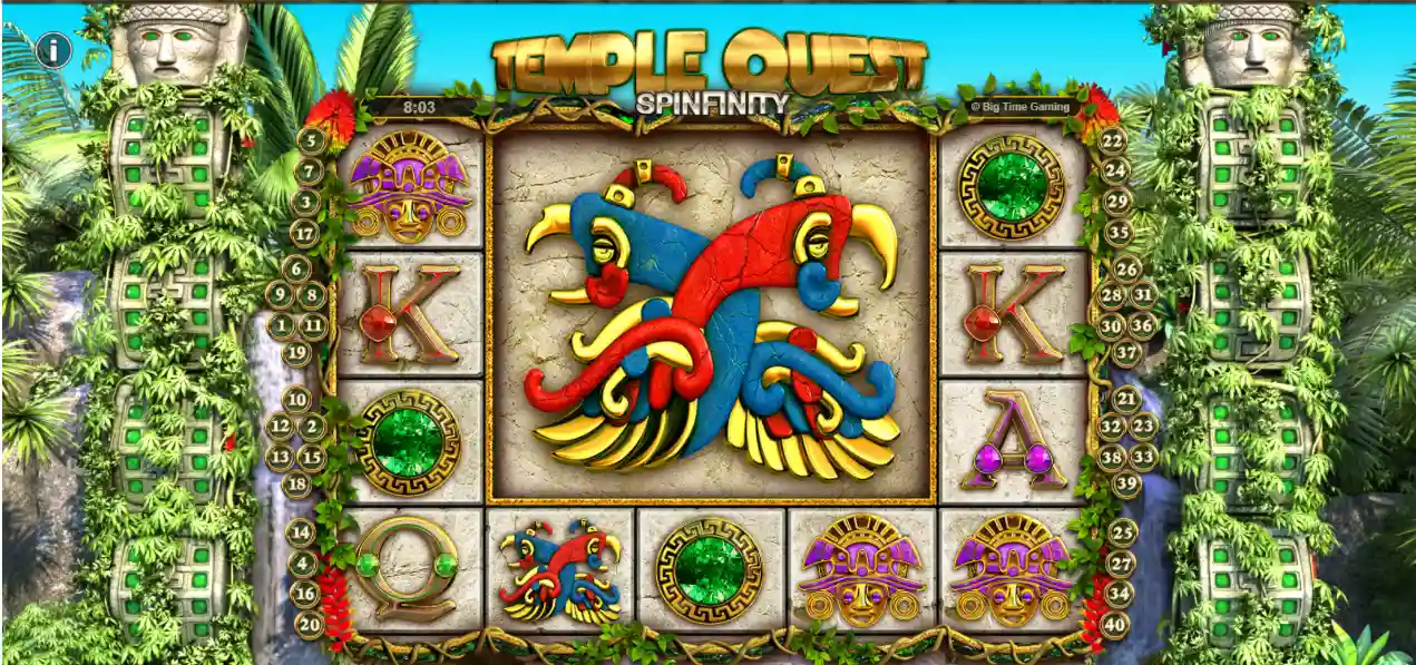 Temple quest slot