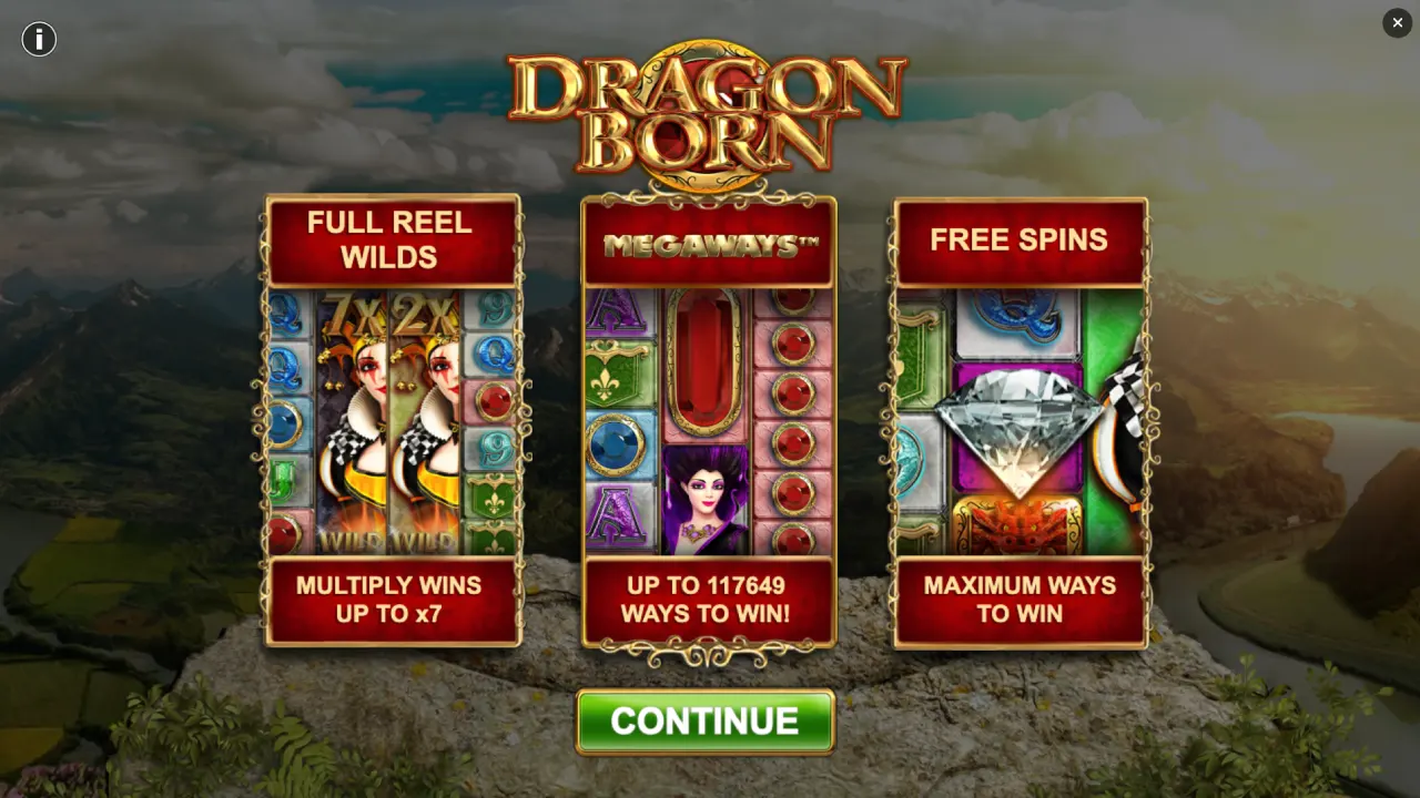 dragon born spilleautomat funksjoner