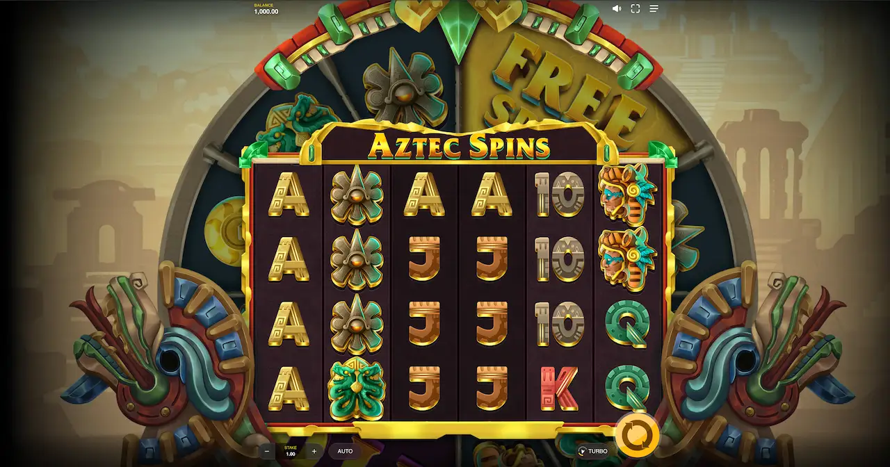 Aztec Spins spilleautomat
