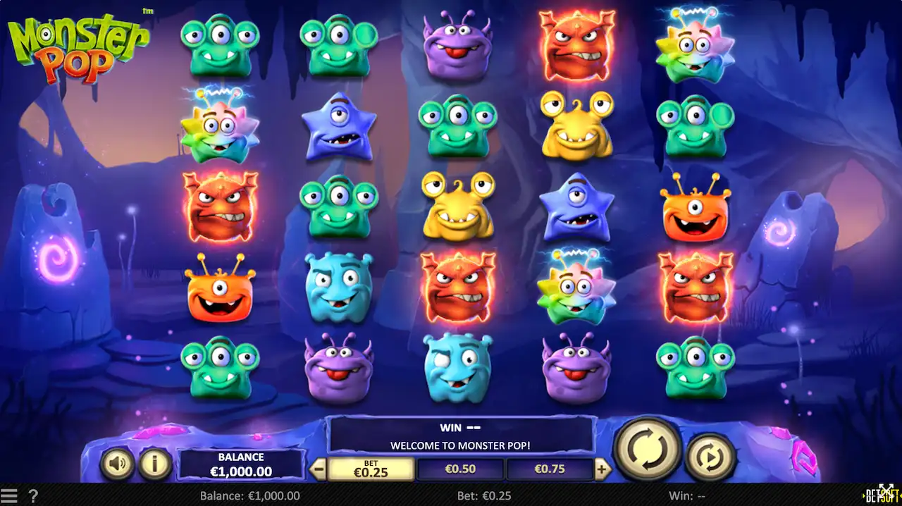 Monster pop slot