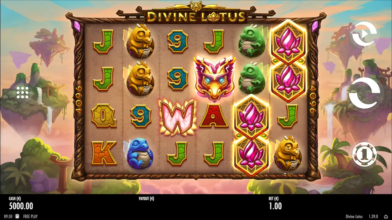 Divine Lotus spilleautomat