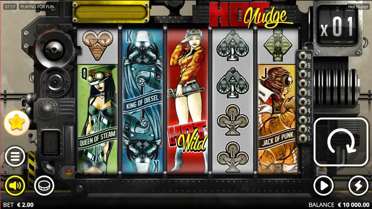 Hot Nudge spilleautomat