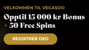 Vegasoo casino Norge bonus