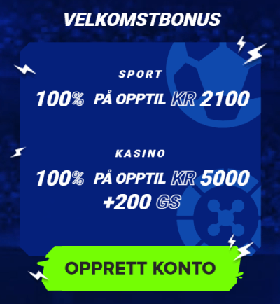 Sportaza Casino Norge bonus