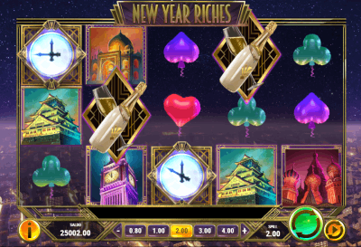 new year riches automat
