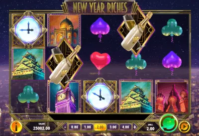 new year riches automat