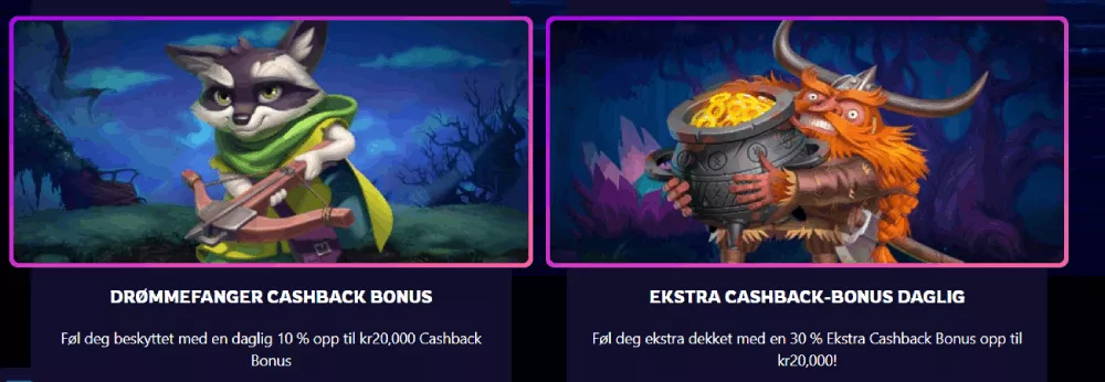 slotsdreamar casino norge kampanjer