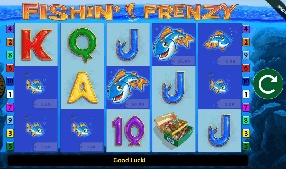 fishin frenzy fortune spins blueprint