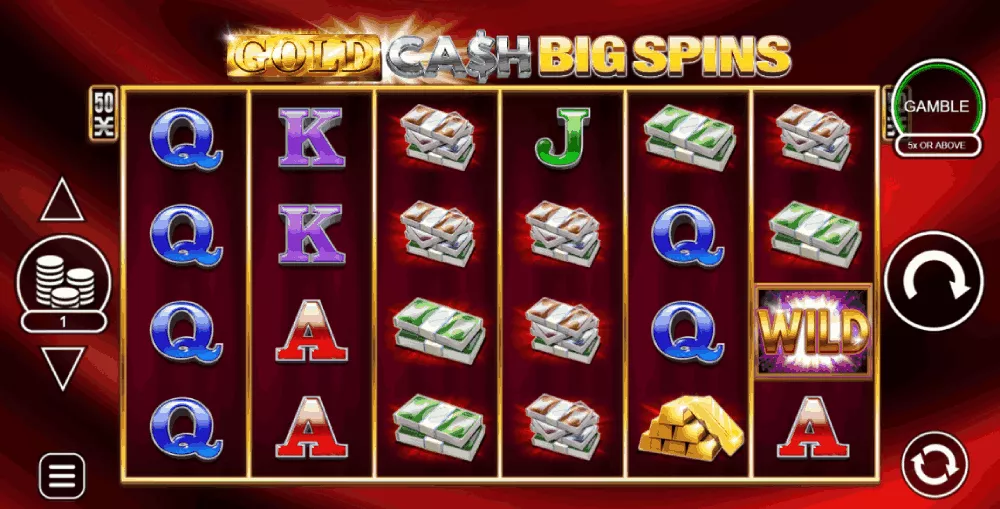 gold cash big spin