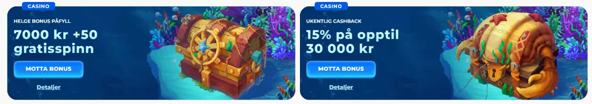 posido casino norge kampanjer