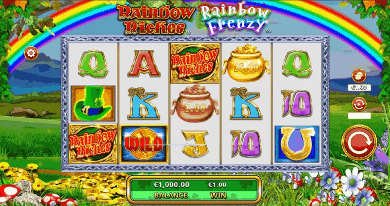 rainbow riches rainbow frenzy sg