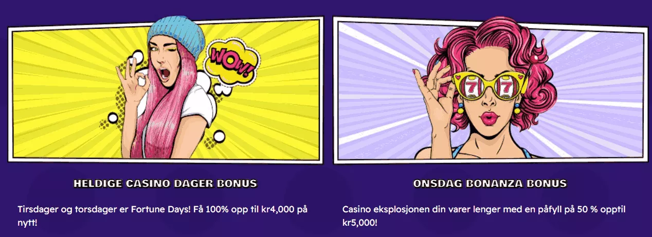 ohmyzino casino norge kampanjer