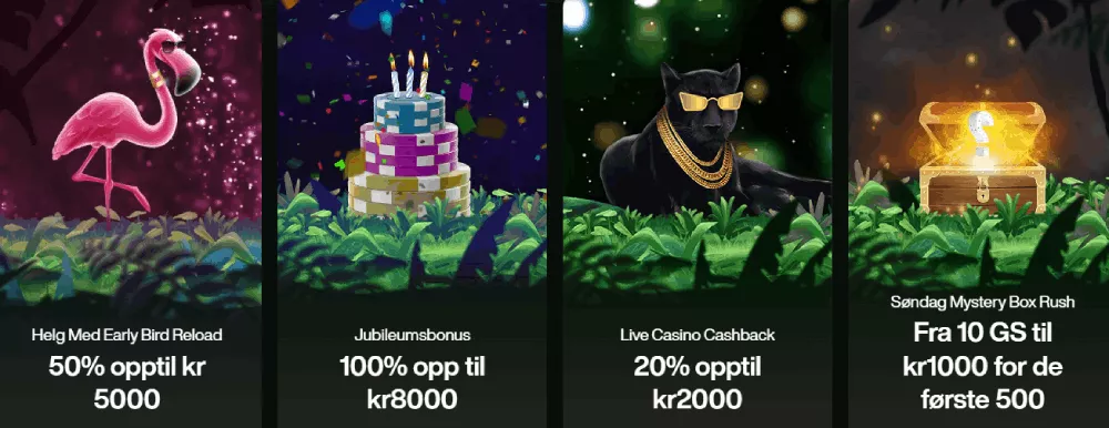 cashwin casino norge kampanjer