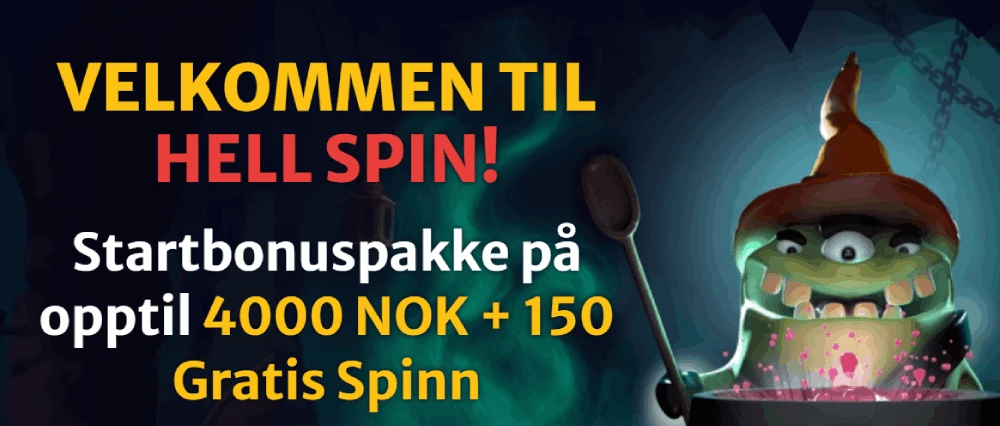 hellspin casino norge bonuser