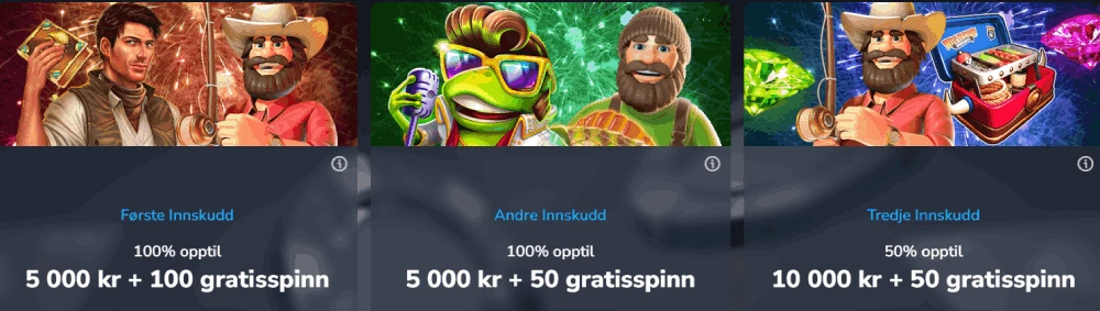 luckywins casino norge kampanjer