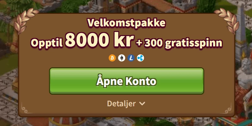 myempire casino norge bonus