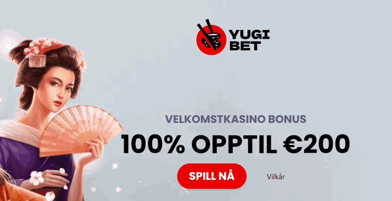 yugibet casino norge bonus