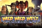 Wild Wild West: The Great Train Heist logo