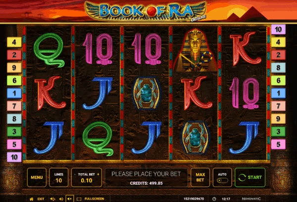 book of ra deluxe spilleautomat