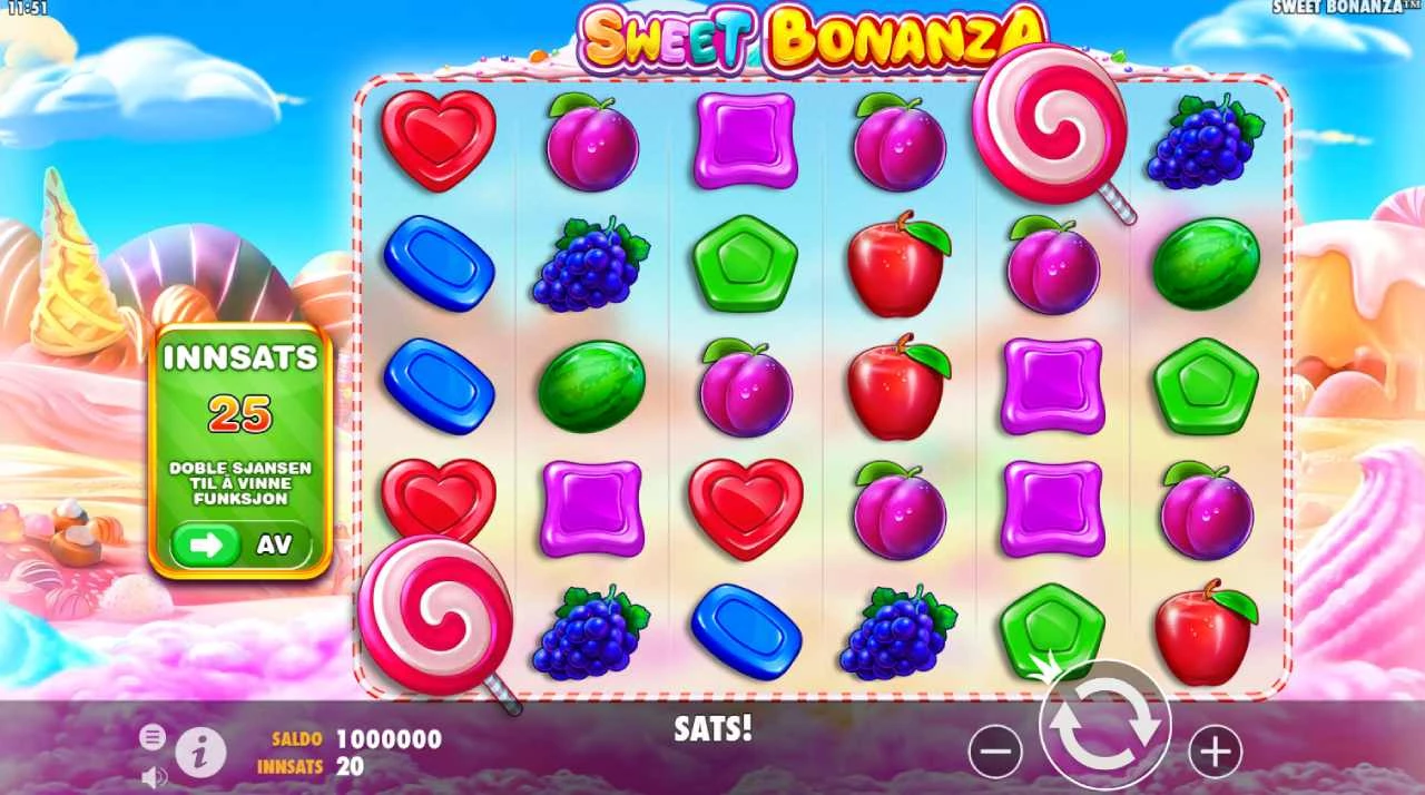 sweet bonanza spilleautomat