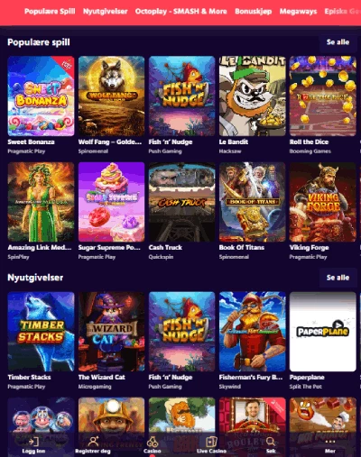 bigboost casino norge spill