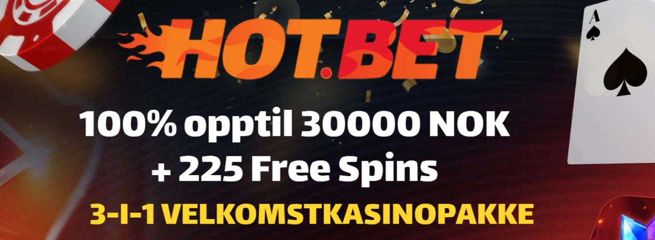 hotbet casino norge velkomstbonus