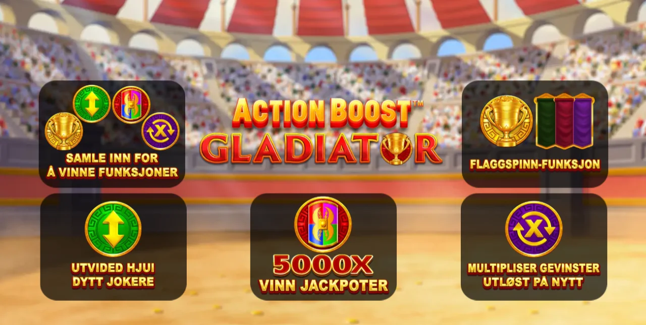 action boost gladiator regler