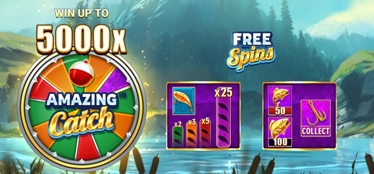 amazing catch freespins