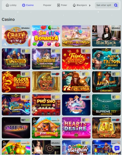 cryptobetsports casino norge spill