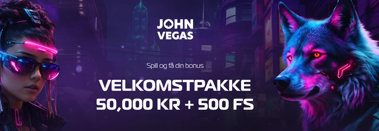 john vegas casino norge bonus