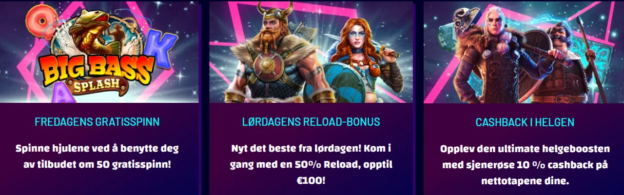 slotshammer casino norge kampanjer