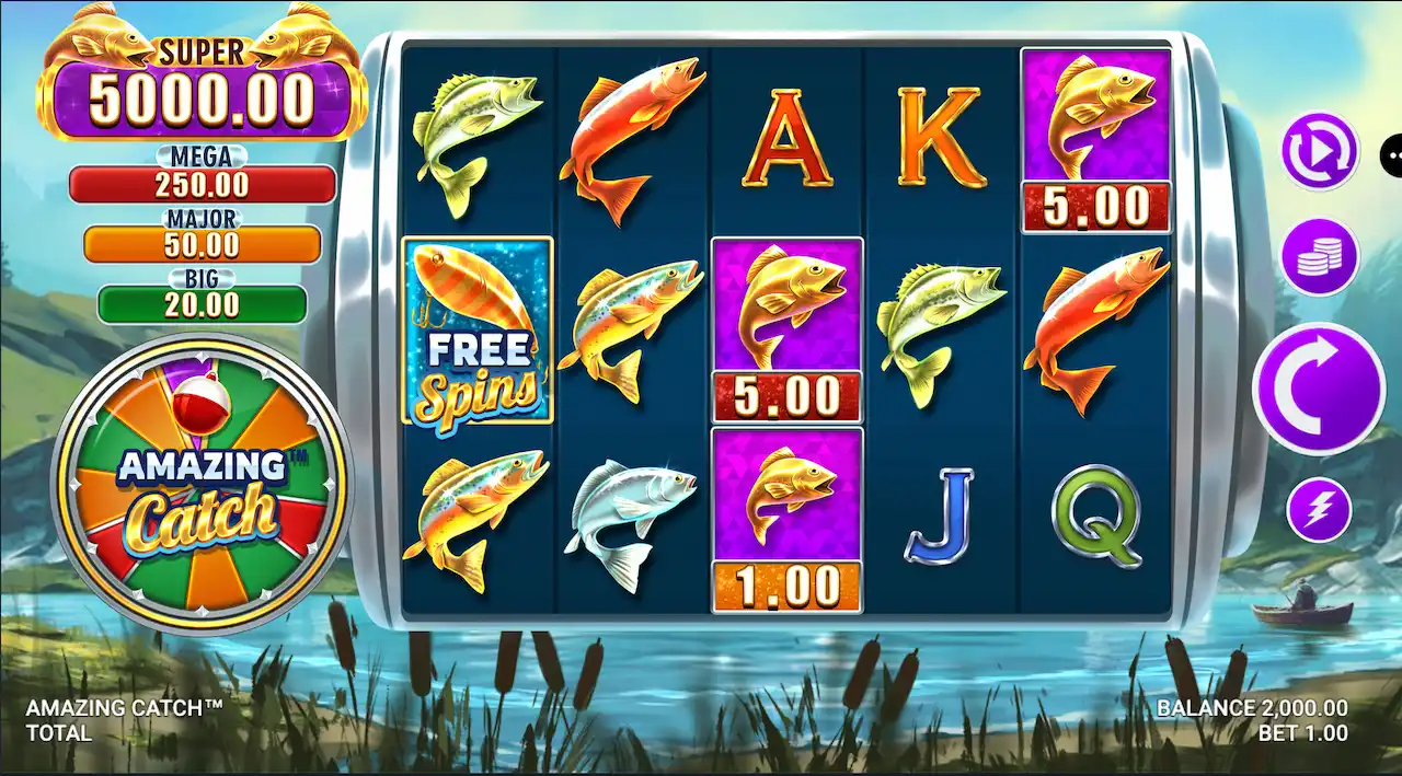 amazing catch spilleautomat