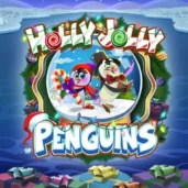 Holly Jolly Penguins logo