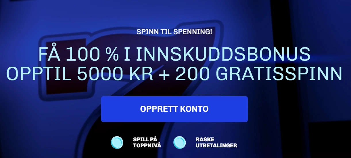 slotti casino norge bonus